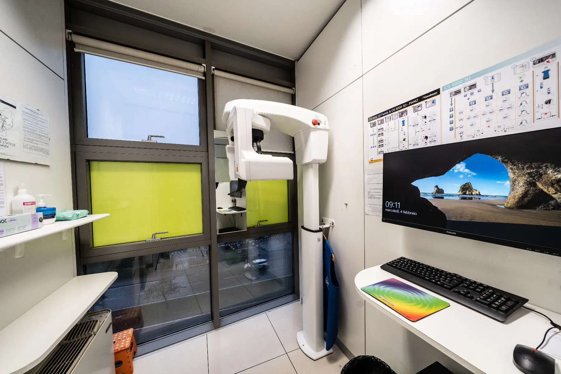 Sala di radiologia dello Studio Dentistico Vittorio Ferri a Modena
